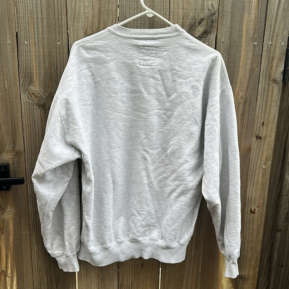 Vintage 90s Russell Athletic Gray Jazz Crewneck Sweatshirt Size Large - Picture 9 of 9